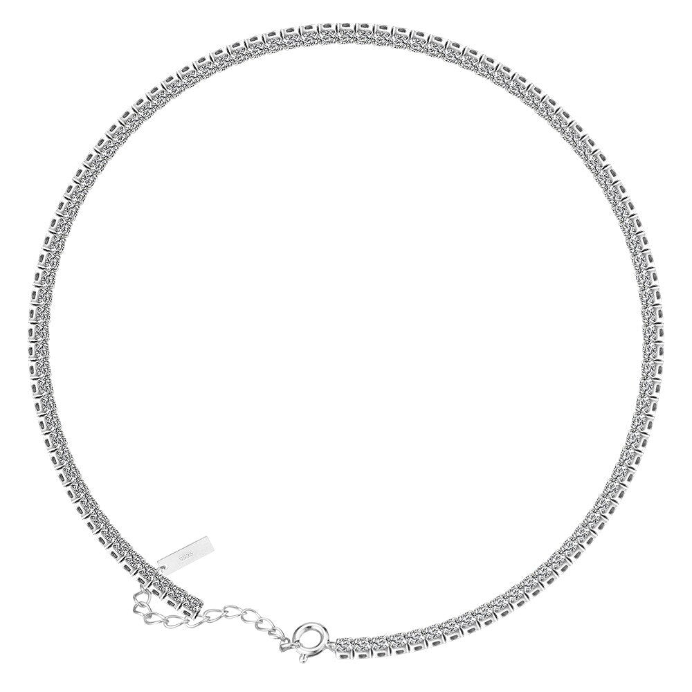 Collier Bling Tennis glacé N1007