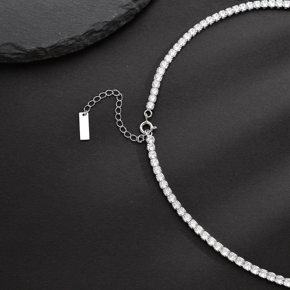 Collier Bling Tennis glacé N1007