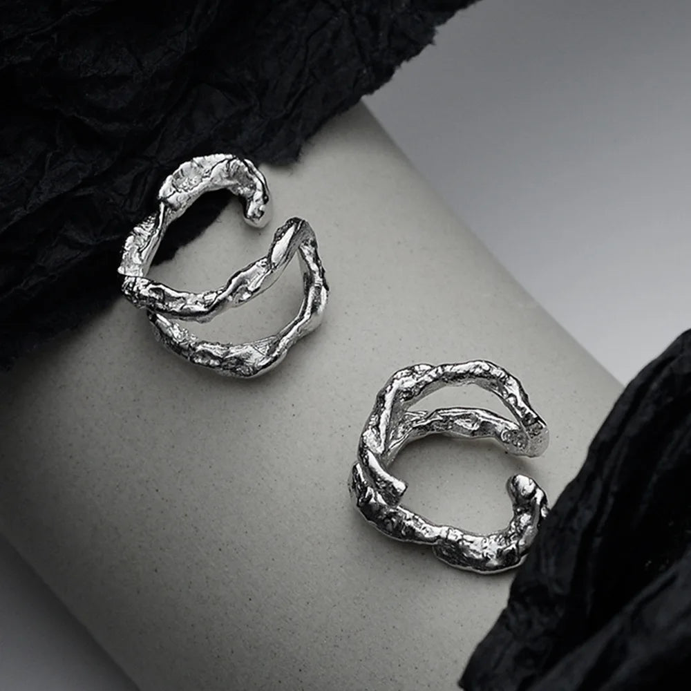 Manchette d'oreille en fil texturé E1143, 1 pièce