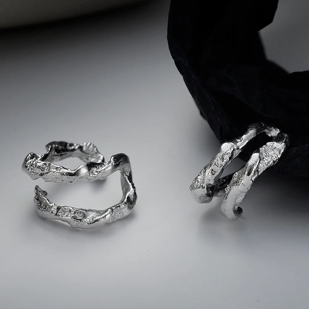 Manchette d'oreille en fil texturé E1143, 1 pièce