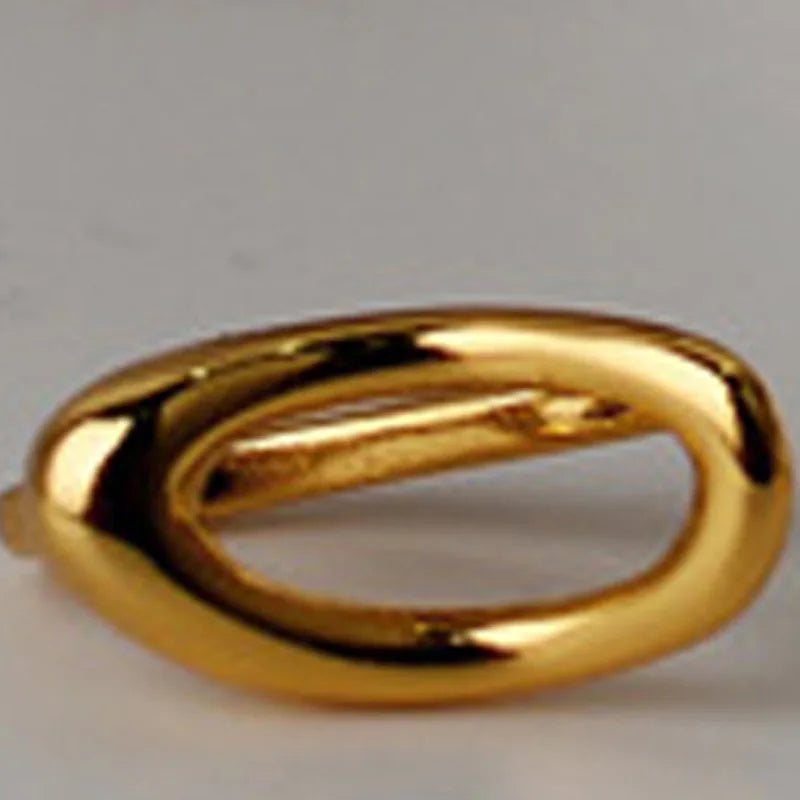 Manchette d'oreille à clip en fil ovale E1096, 1 pièce