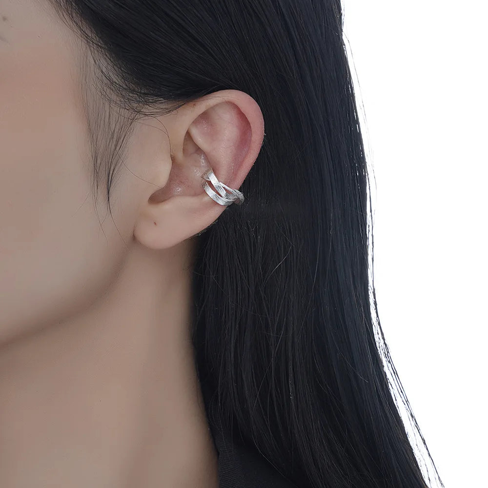 Manchette d'oreille multibrins mate E1219, 1 pièce