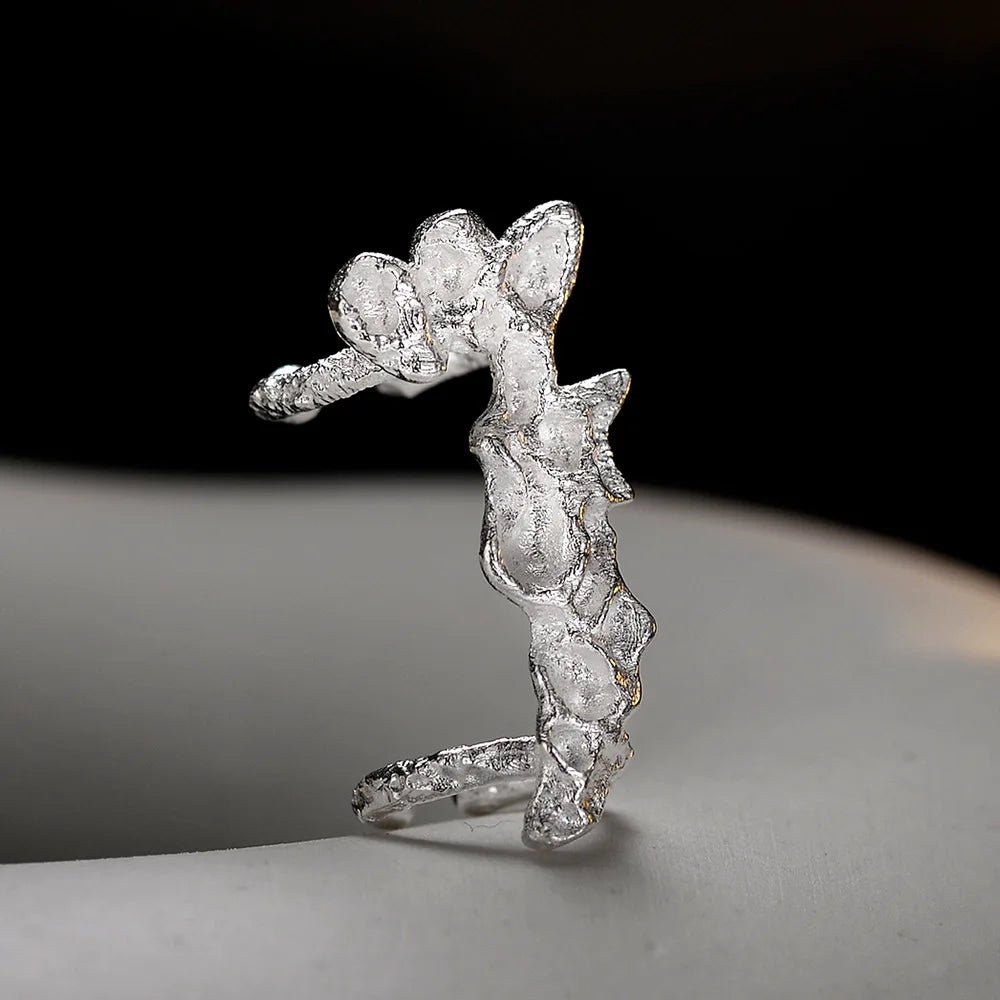 Bijou d'oreille long rouillé E1213, 1 pièce