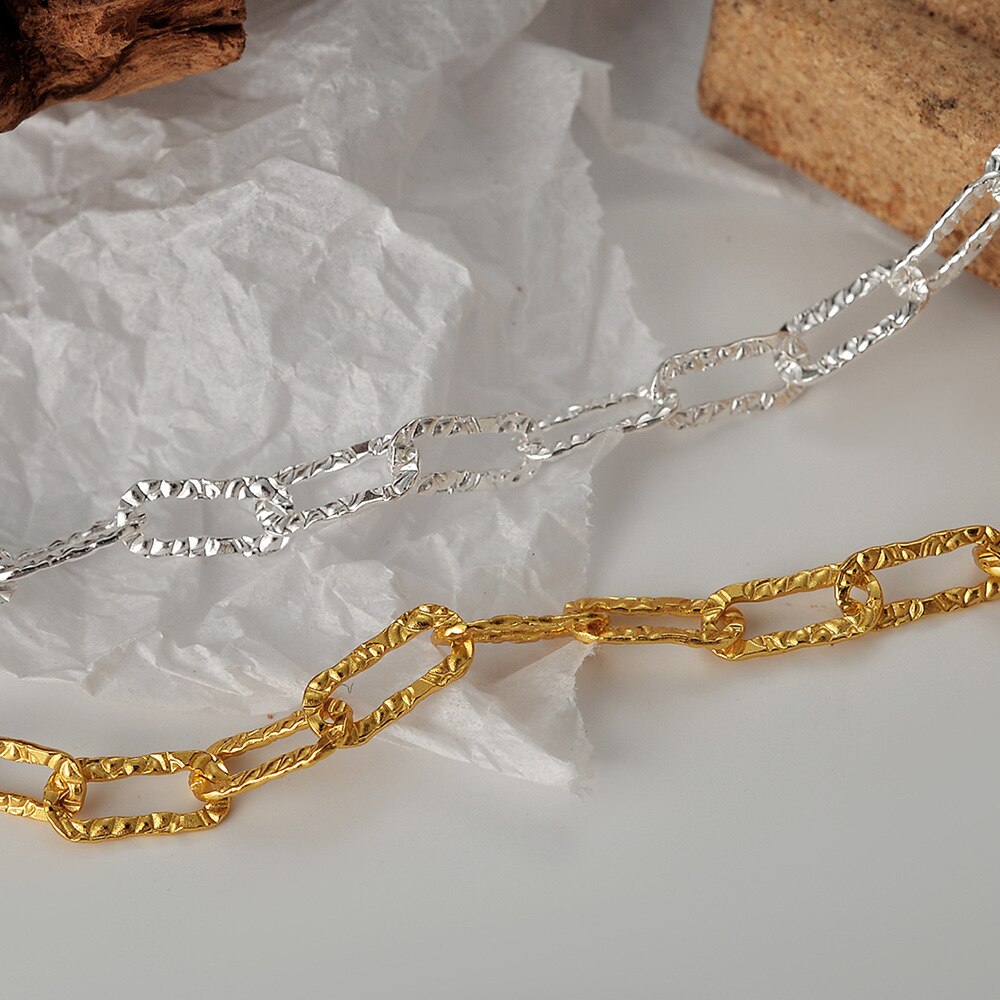 Collier à chaîne épaisse dessinée N1026