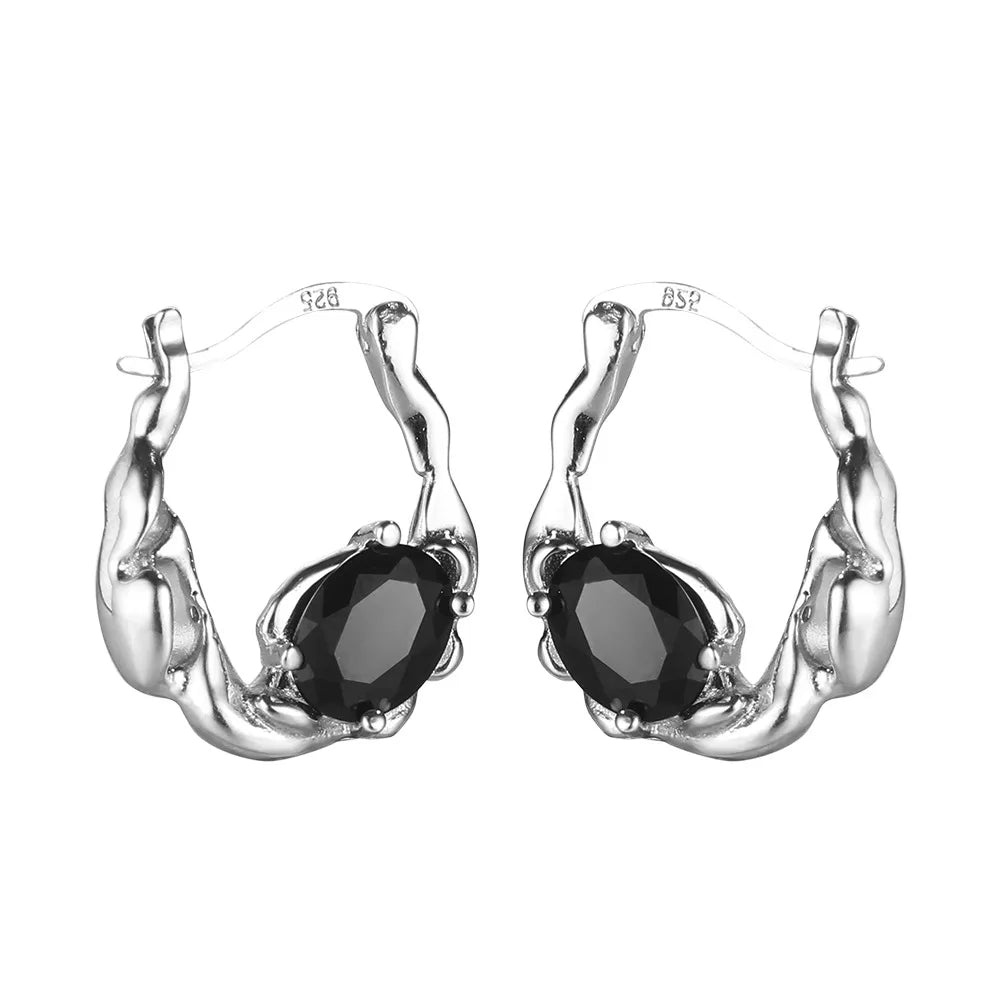 Cerceau d'oreille épais et irrégulier Huggies E1188