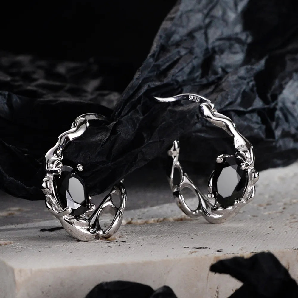 Cerceau d'oreille épais et irrégulier Huggies E1188