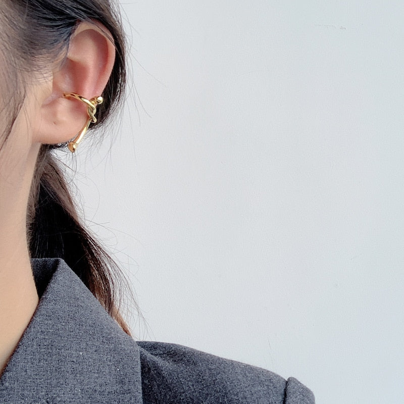 Manchette d'oreille en fil épais E1236 1 pièce