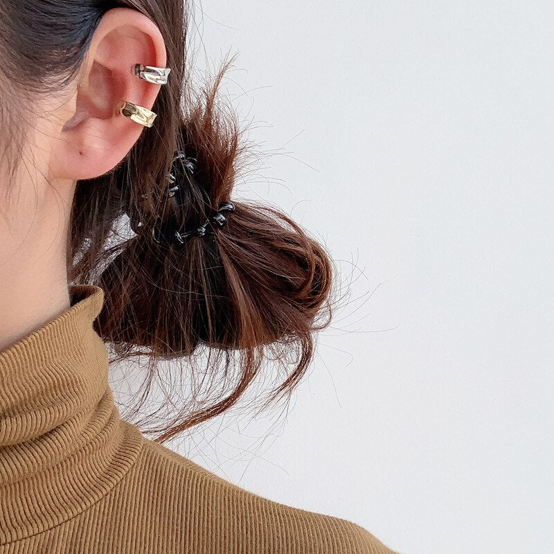 Boucles d'oreilles ouvertes ludiques épaisses E1012 1 pièce