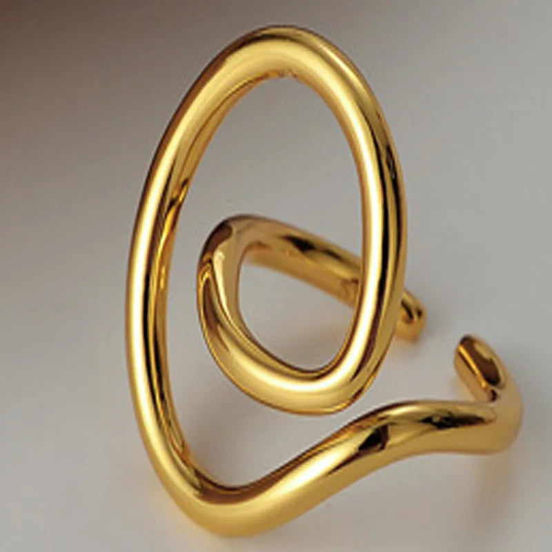 Bague irrégulière minimaliste filaire R1003
