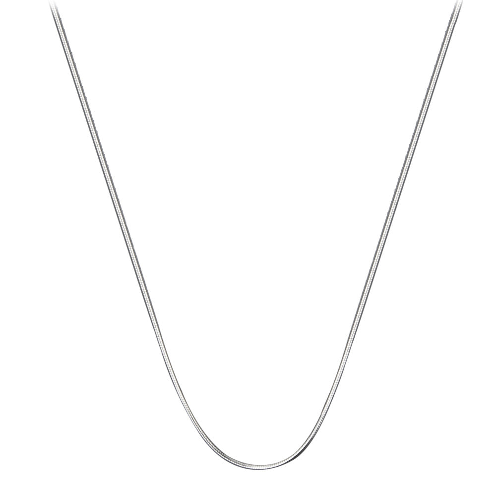 Collier chaîne serpent ronde N1015