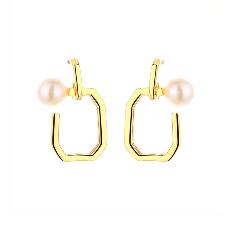 Boucles d'oreilles en fil de perles d'eau douce PE1041