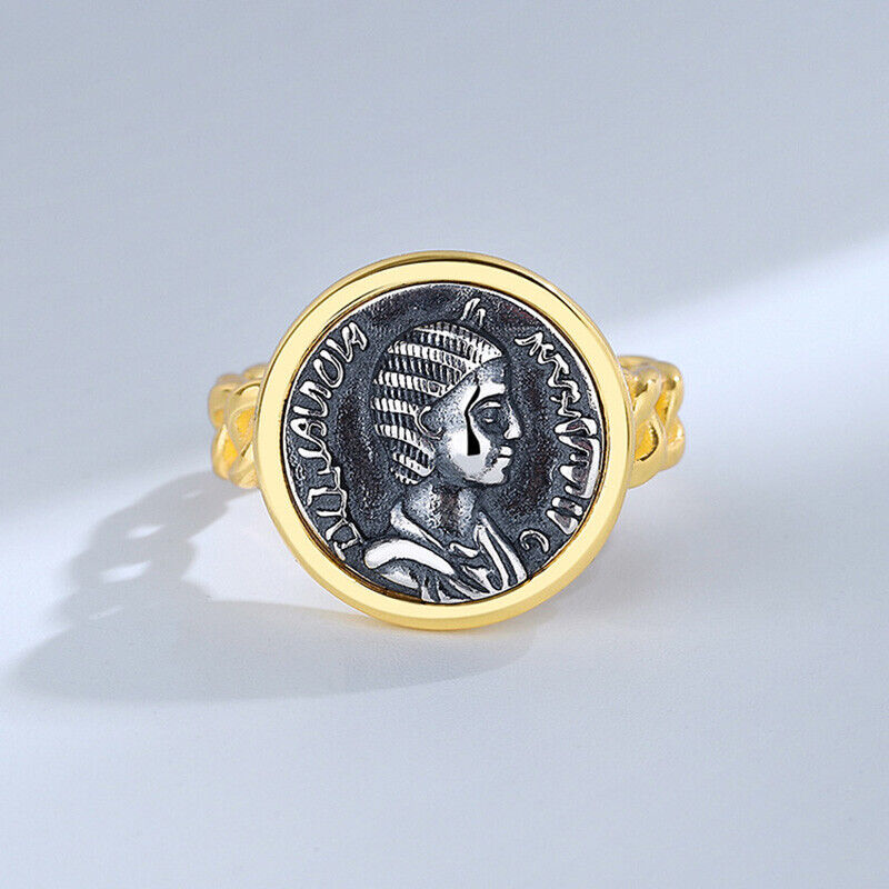 Anneau de pièce de monnaie de l'empereur romain R1014