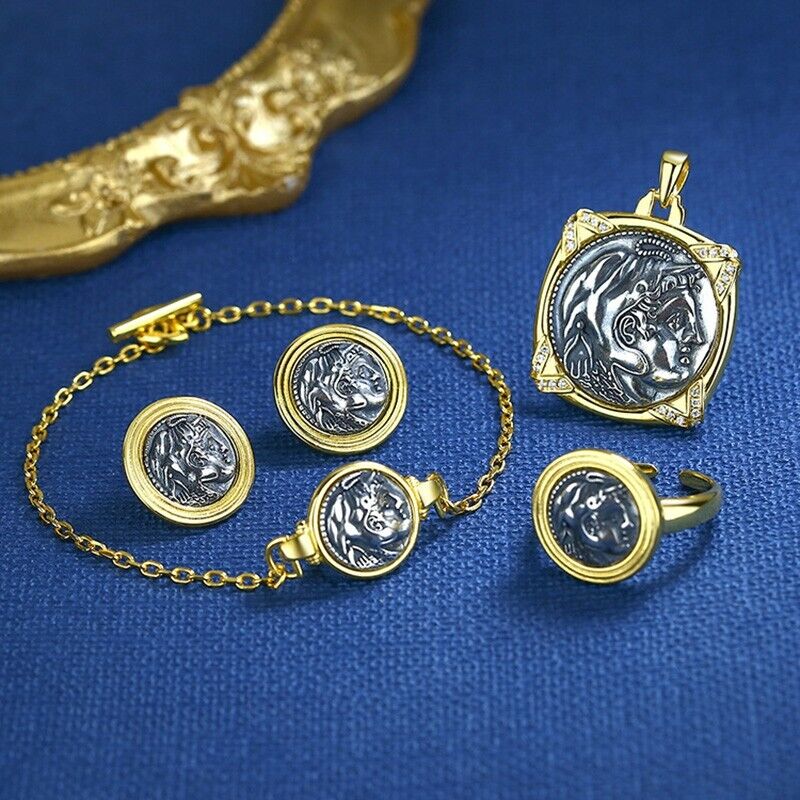 Bracelet à bascule Alexandre le Grand D1010