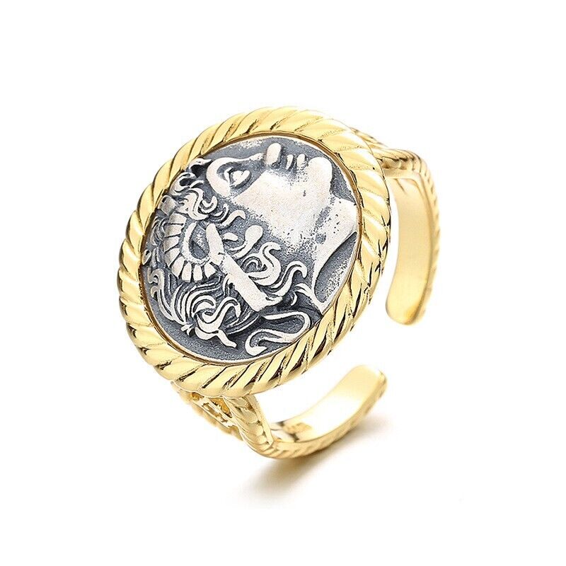 Alexandre Macédoine Coin Ring R1011