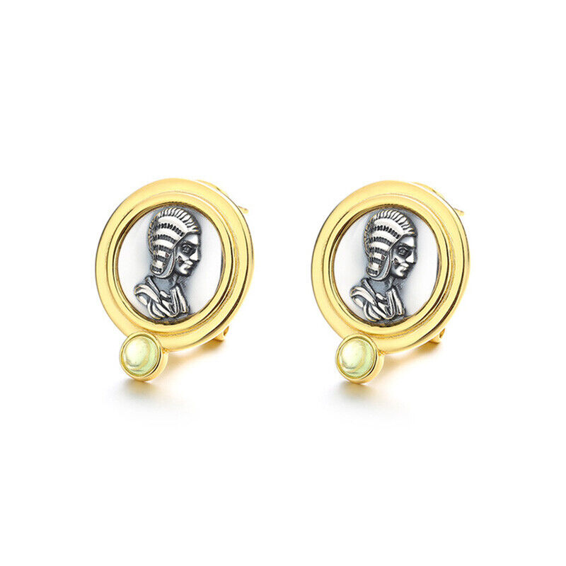 Boucles d'oreilles réplique de pièces de monnaie romaines E1053