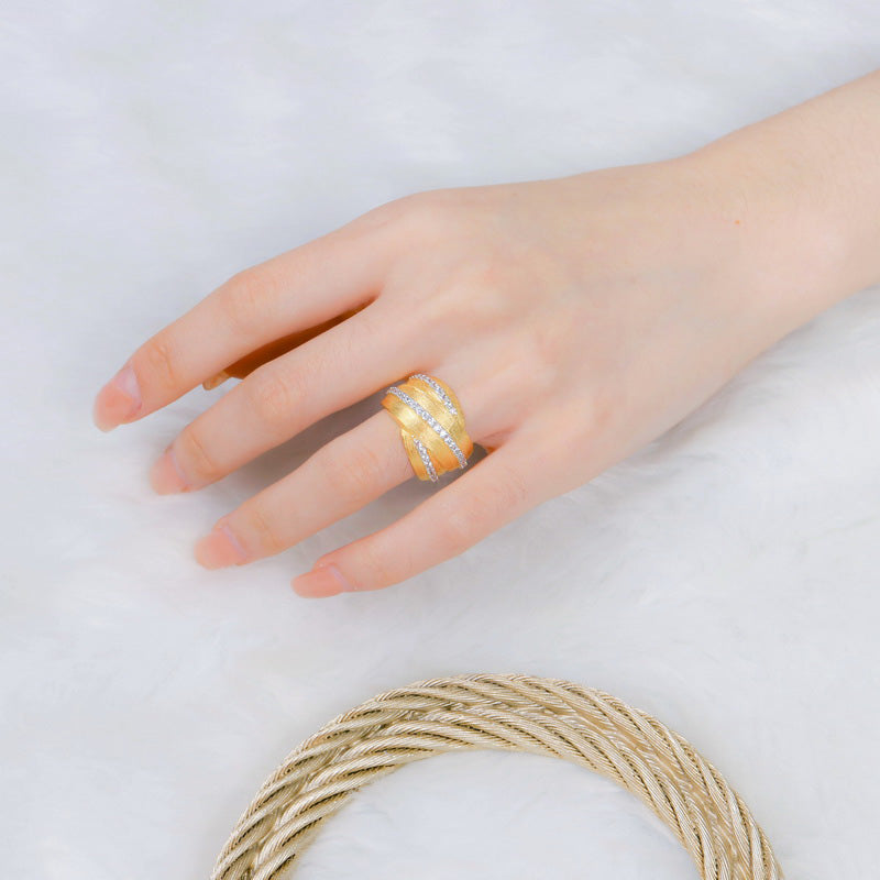 Bague Infini Brossé 5302