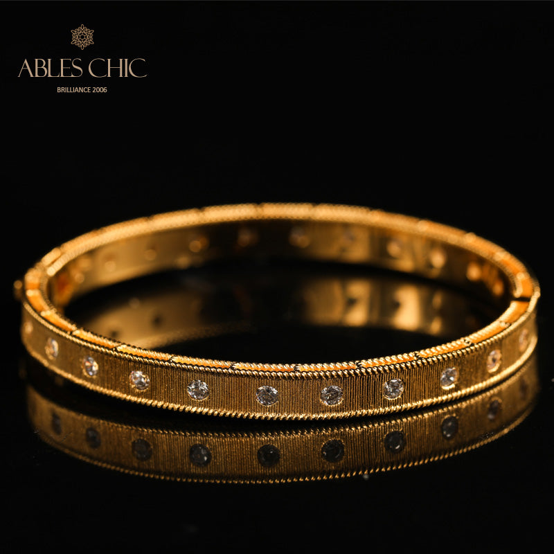 Bracelet soyeux élément en tissu 203588