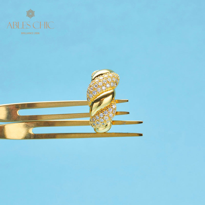 Bague Fleur Pavée Infini 5977