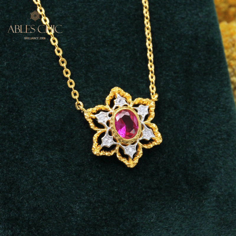 Collier Étoile Filigrane 5313