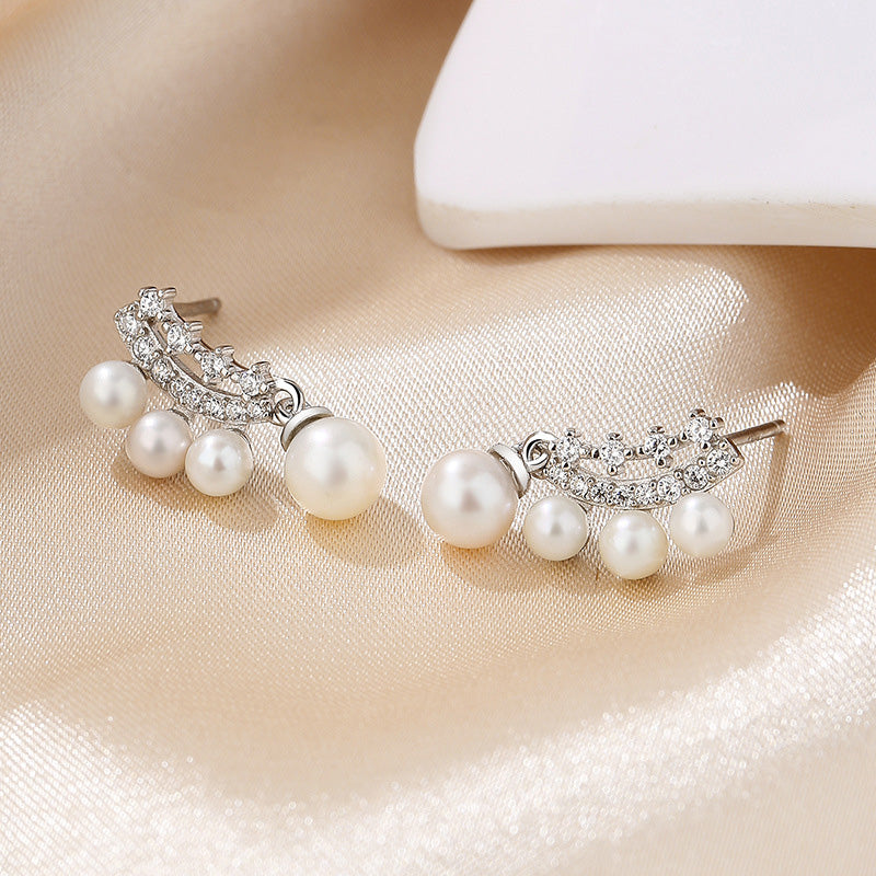 Clous de grappes florales de perles PE1037