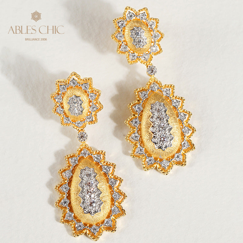 Boucles d'Oreilles Fretworks Soyeuses 5003