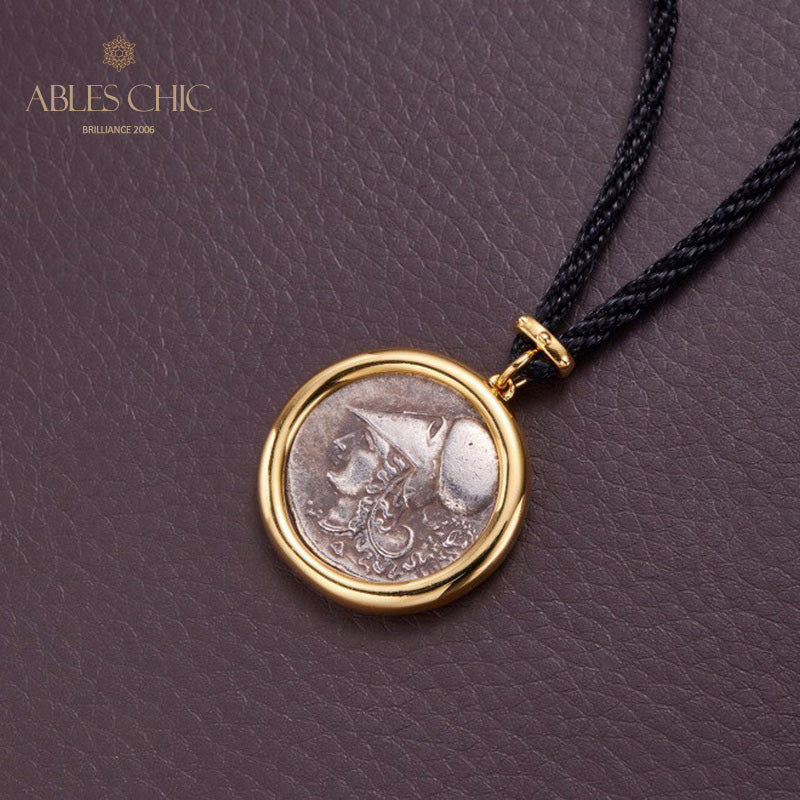 Collier de pièces de monnaie romaines 5761