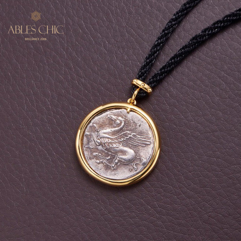 Collier de pièces de monnaie romaines 5761