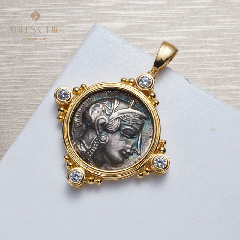 Collier de pièces de monnaie romaines 5779