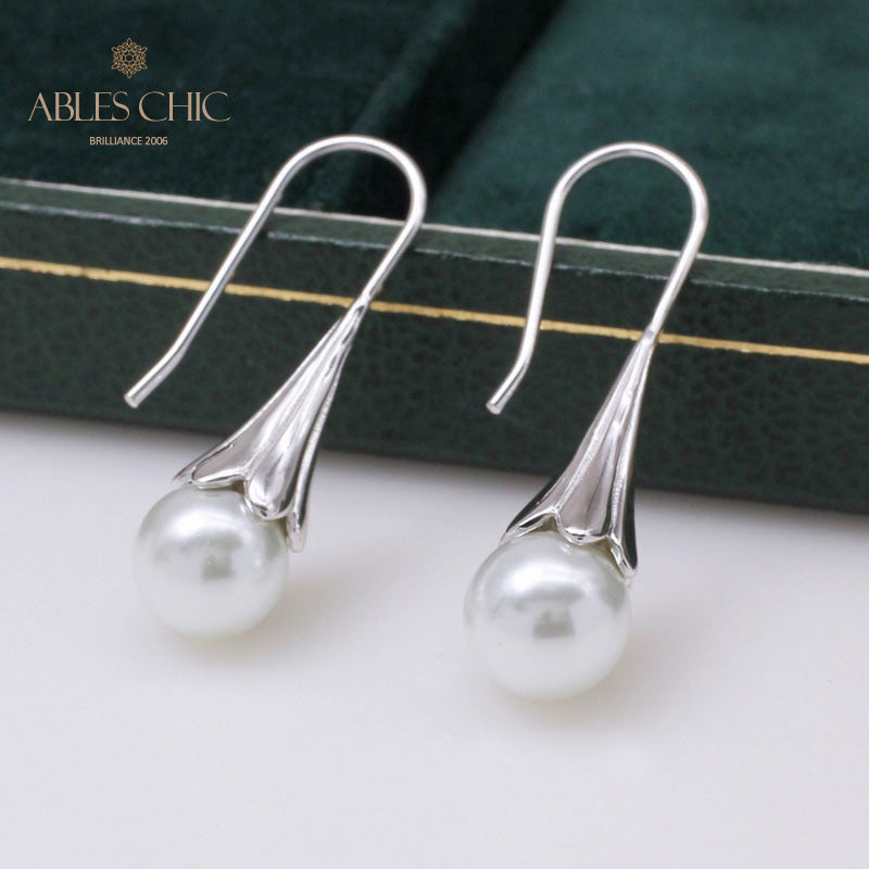 Boucles d'oreilles Crawler Pétale de Nacre 5265