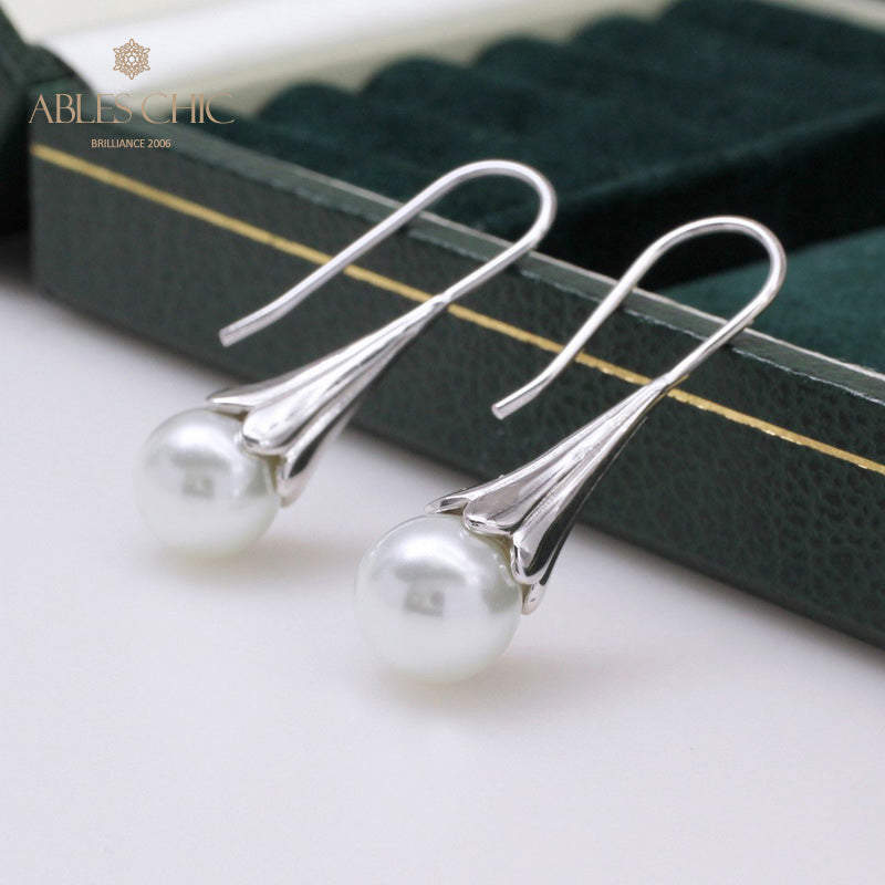 Boucles d'oreilles Crawler Pétale de Nacre 5265