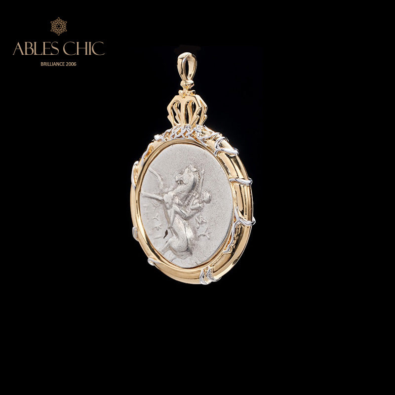 Pendentif de pièce byzantine uniquement