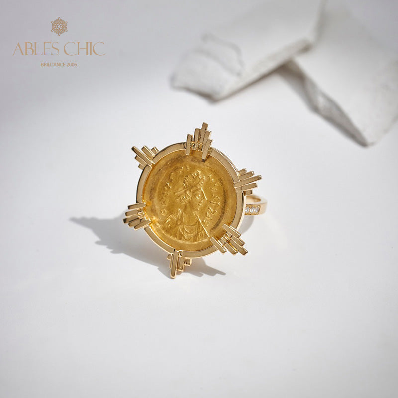 Bague grecque en or