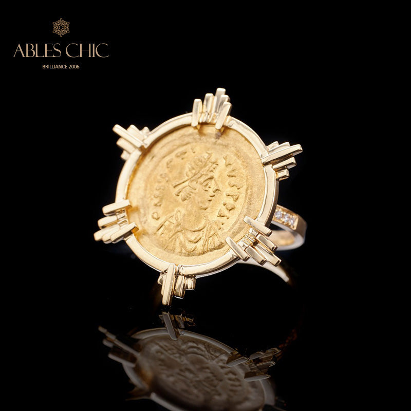 Bague grecque en or