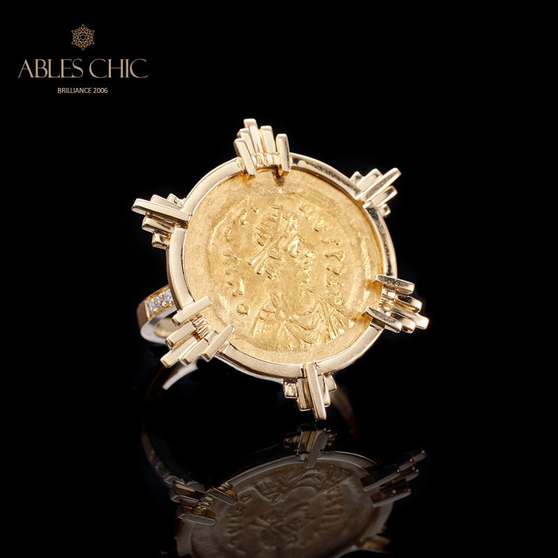 Bague grecque en or