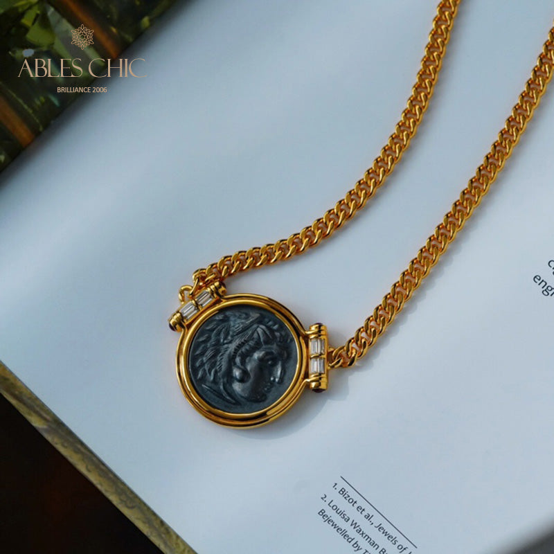 Collier de pièces antiques grecques 6043