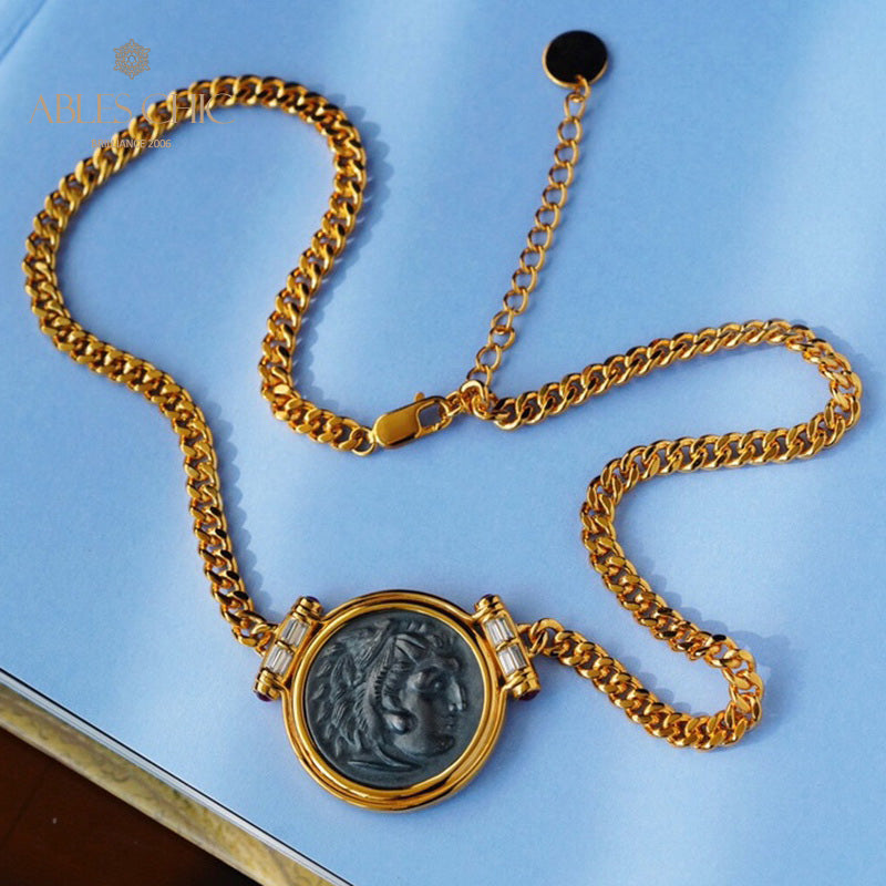 Collier de pièces antiques grecques 6043
