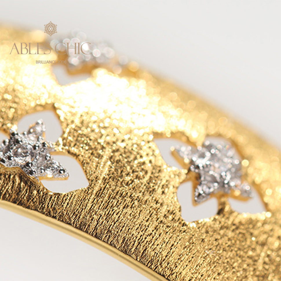 Bracelet Floral Trèfles Soyeux 5058