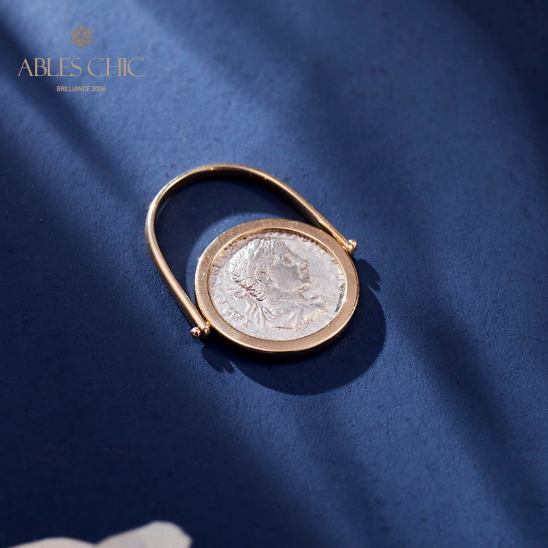 Grèce Nicéphore III Coin Pendentif Anneau