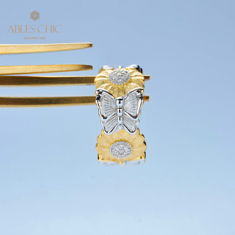 Bague Fleur de Marguerite Papillon 5931