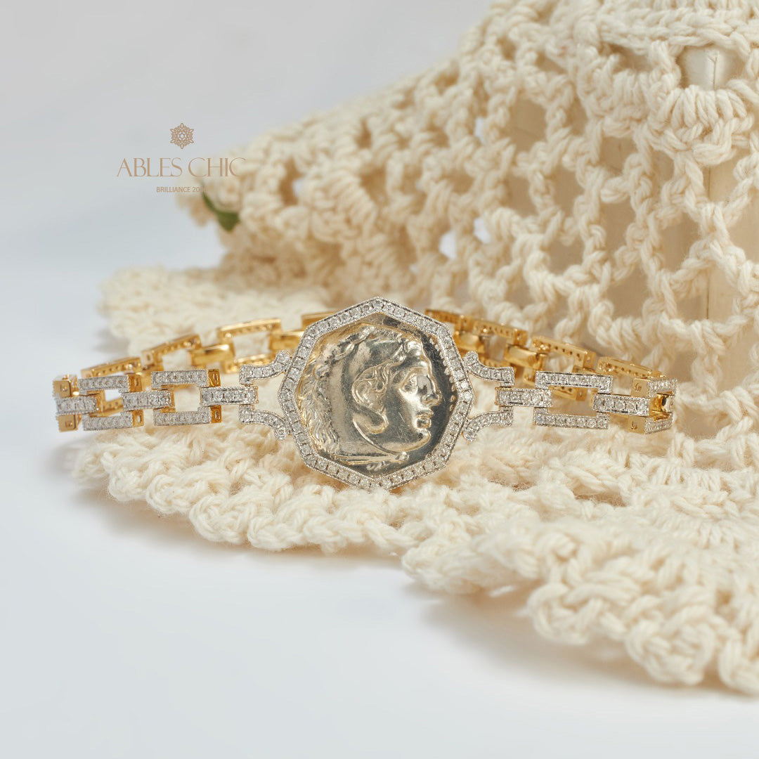 Bracelet de pièces d’Hercule byzantin