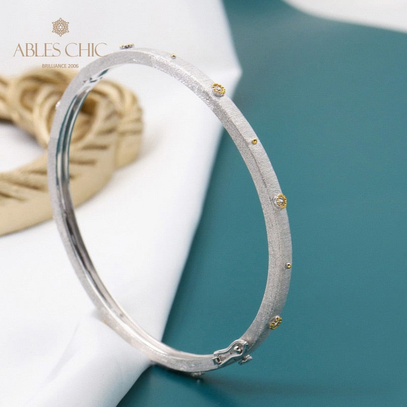 Bracelet Jonc Fleurs En Tissu 5680
