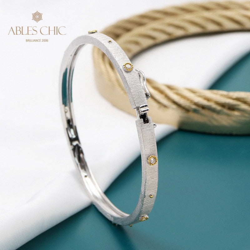 Bracelet Jonc Fleurs En Tissu 5680
