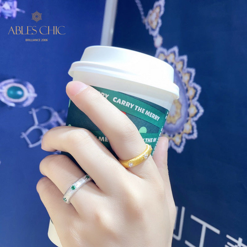 Modèle de tissu Stasr Anneau Ouvert 5728