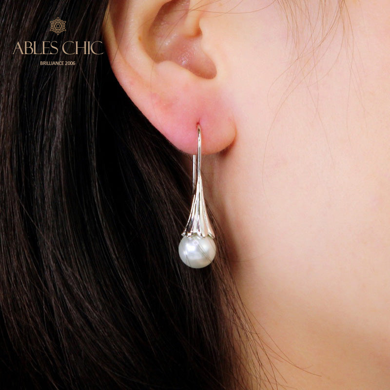 Boucles d'oreilles Crawler Pétale de Nacre 5265