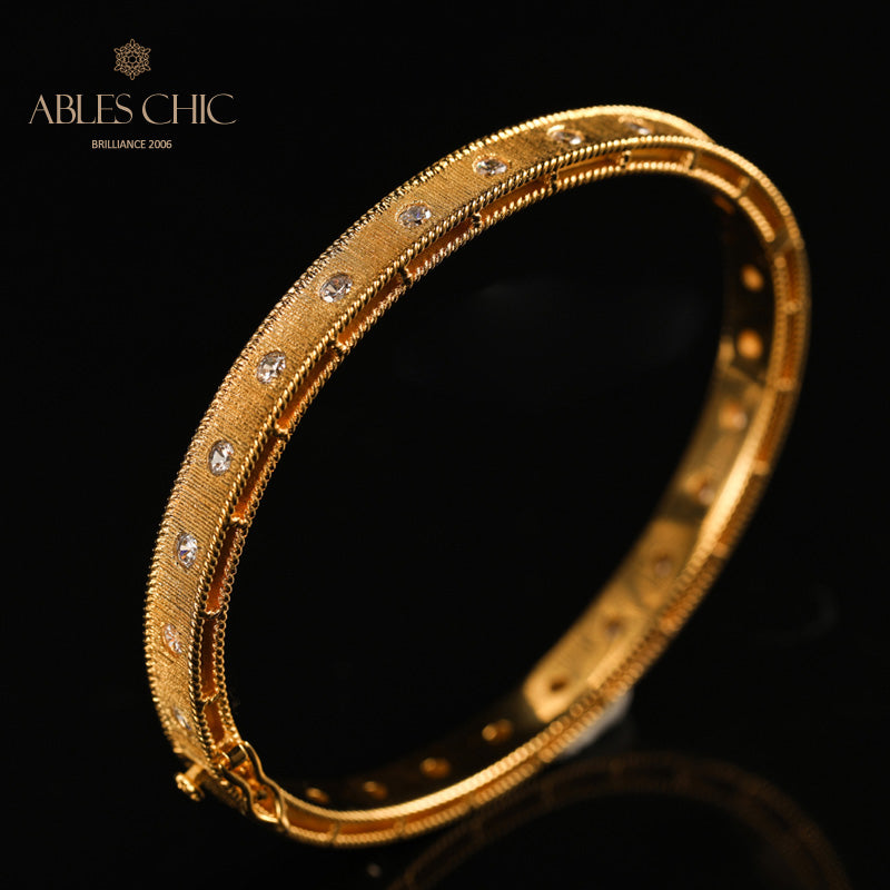 Bracelet soyeux élément en tissu 203588