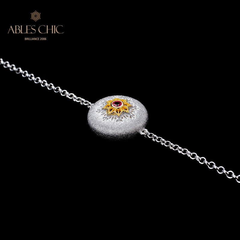Bracelet Dôme en Tissu 5975