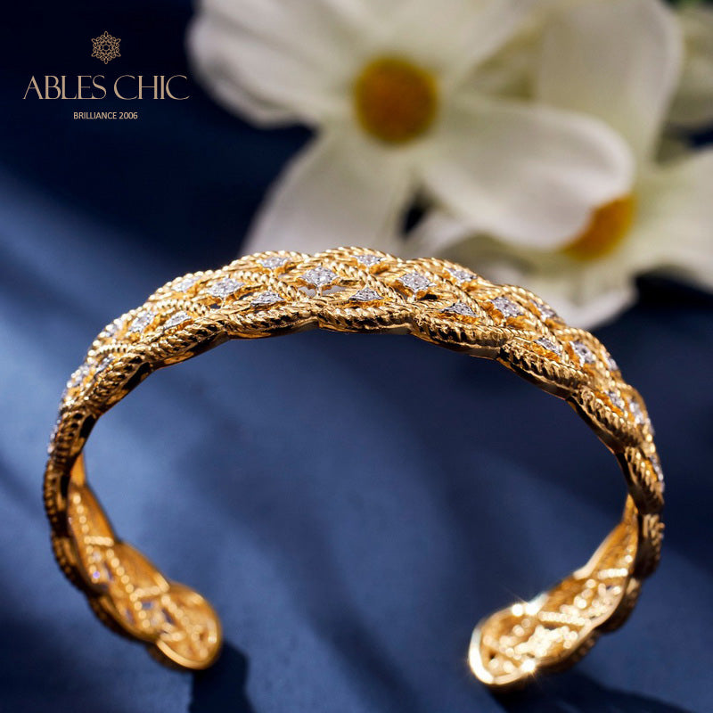 Bracelet Tressé Filigrane Infini 6012