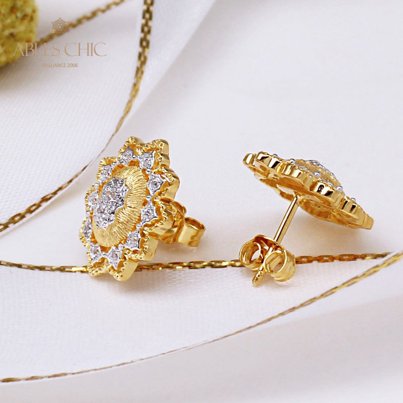 Boucles d'oreilles fleurs Fretwork Blossoms 5262