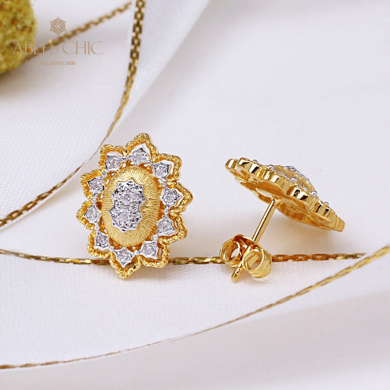 Boucles d'oreilles fleurs Fretwork Blossoms 5262