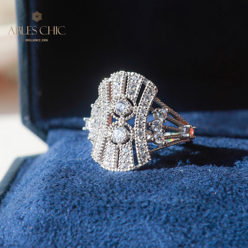 Bague Bling Micro Pavée 6052
